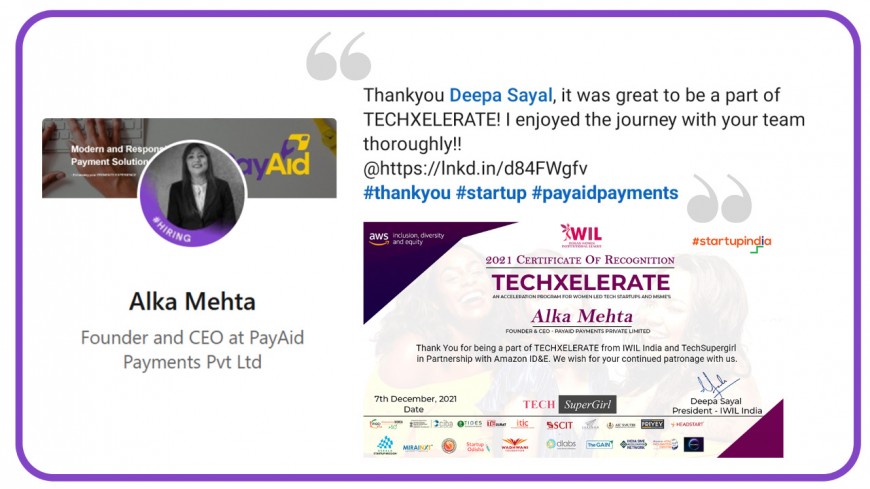 Alka Mehta - Founder and SEO at PayAid Payment Pvt.Ltd